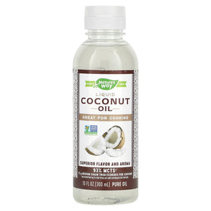 Nature’s Way, Coconut Oil, 10 Oz - 033674158579 | Hilife Vitamins