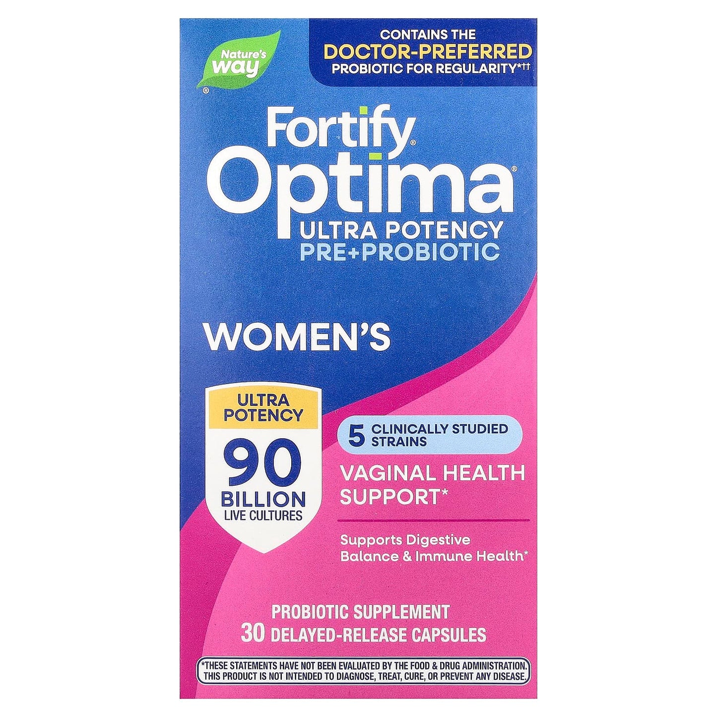 Nature’s Way, Primadophilus Optima Women's, 30 Vegetarian Capsules UPC 033674158593 | Hilife Vitamins