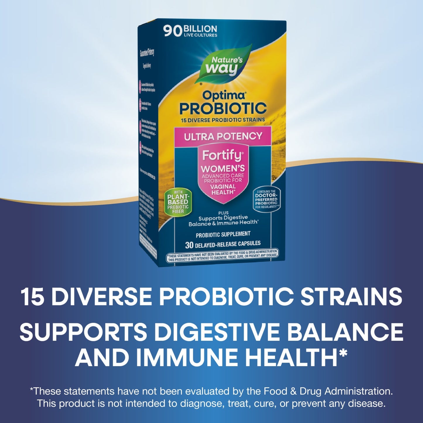 Nature’s Way, Primadophilus Optima Women's, 30 Vegetarian Capsules UPC 033674158593 | Hilife Vitamins
