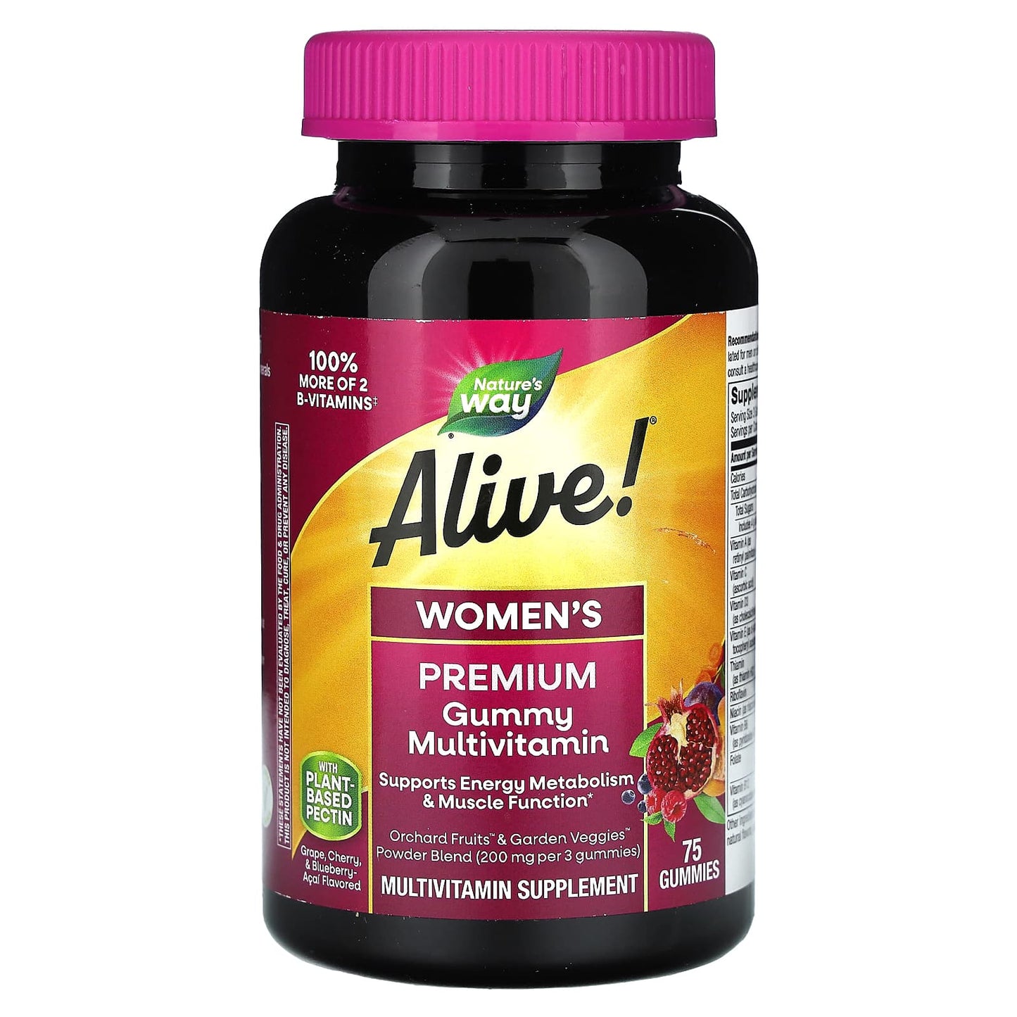 Nature’s Way, Alive! Women's Gummy Multi Vitamin, 75 Gummies UPC 033674158975 | Hilife Vitamins