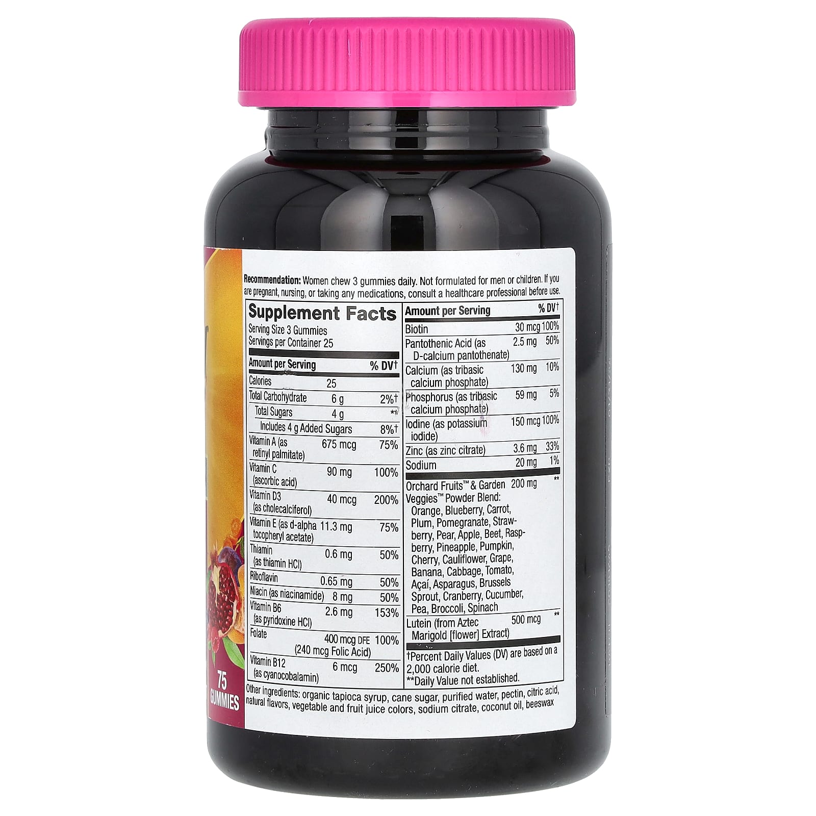 Nature’s Way, Alive! Women's 50+ Premium Gummies Multivitamin, Cherry & Grape, 75 Gummies UPC 033674158999 | Hilife Vitamins