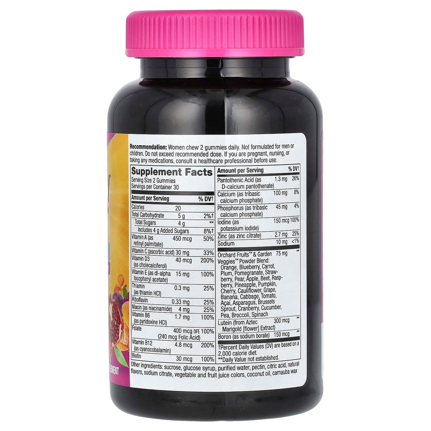 Nature’s Way, Alive! Women's 50+, 60 Gummies UPC 033674159040 | Hilife Vitamins