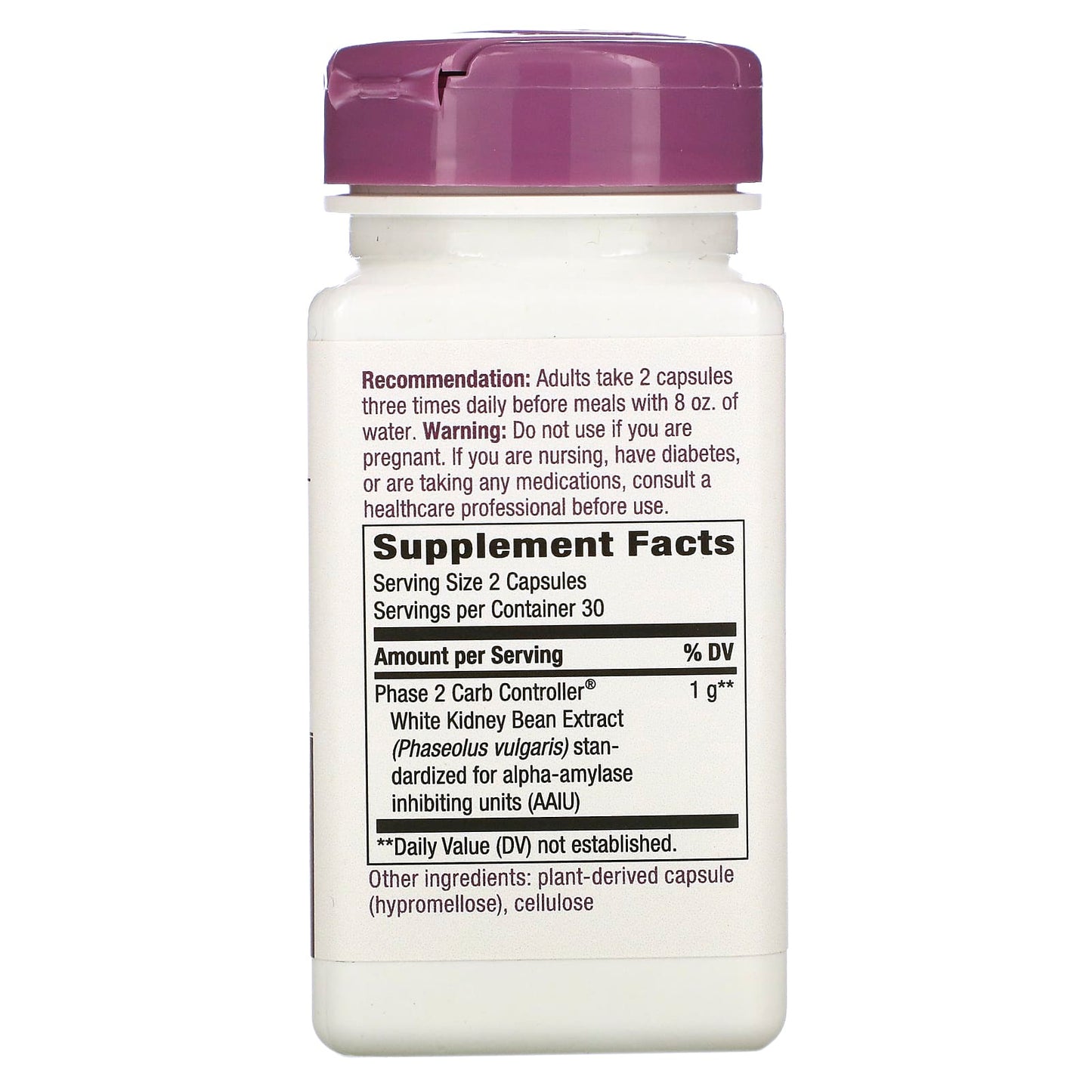 Nature’s Way, White Kidney Bean, 60 Vegan Capsules UPC 033674159057 | HiLife Vitamins