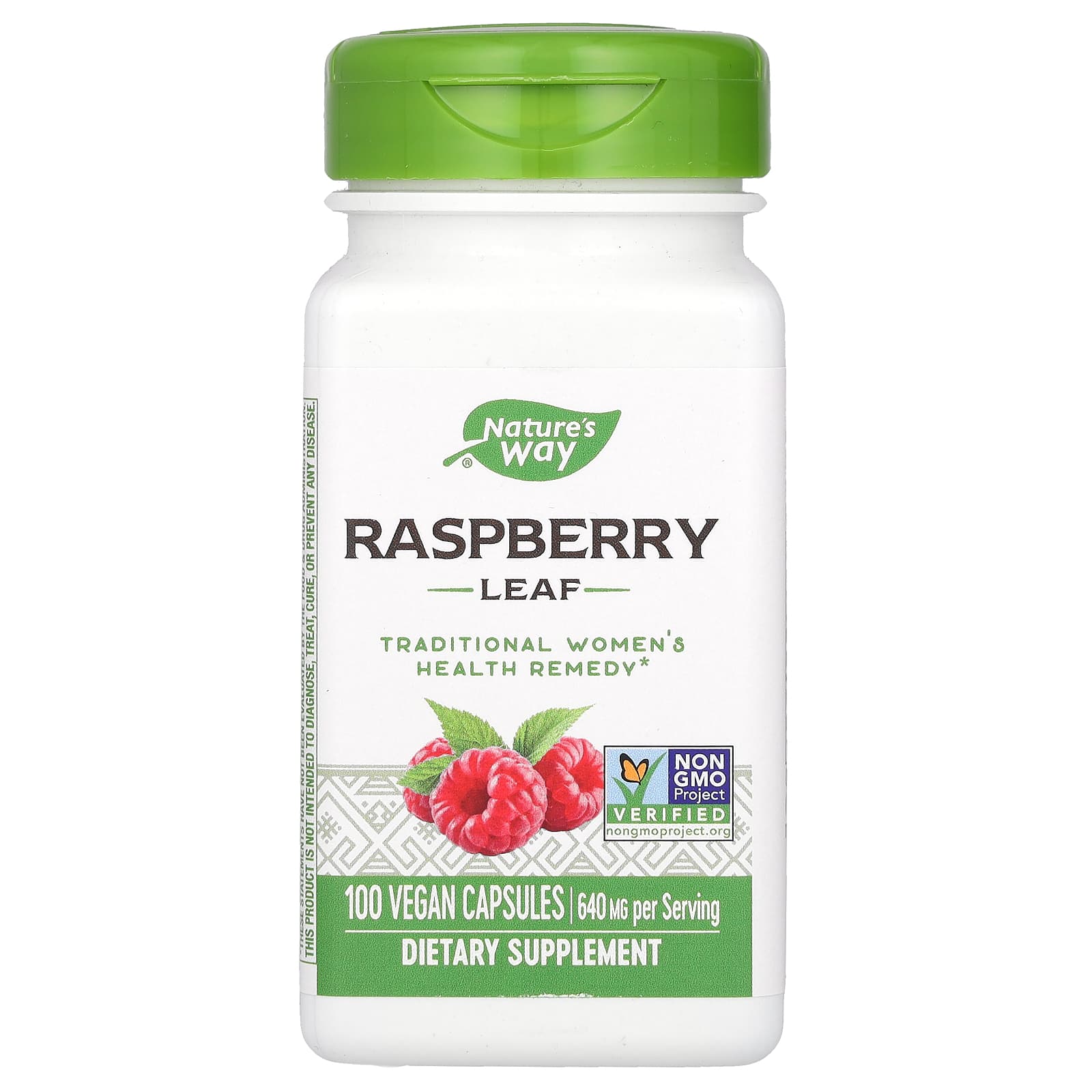 Nature’s Way, Red Raspberry 400 mg, 100 Vegetarian Capsules UPC 033674161005 | Hilife Vitamins