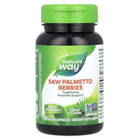 Nature’s Way, Saw Palmetto Berries, 100 Vegetarian Capsules UPC 033674167502 | Hilife Vitamins