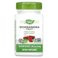 Nature’s Way, Schizandra With Fruit, 100 Vegetarian Capsules UPC 033674168004 | Hilife Vitamins