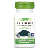Nature’s Way, Spirulina, 100 Vegetarian Capsules UPC 033674172001 | Hilife Vitamins