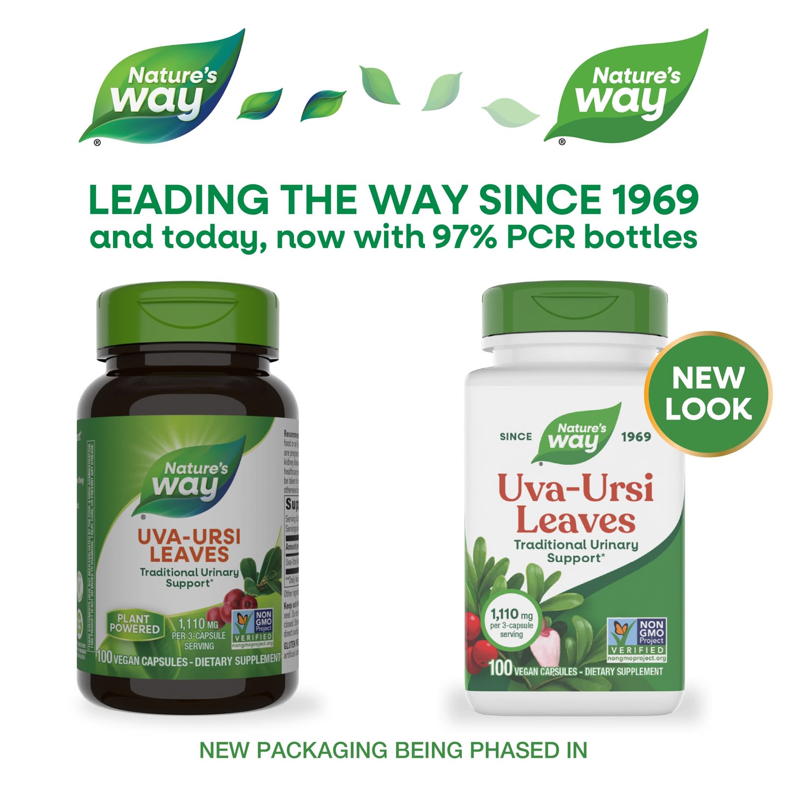 Nature’s Way, Uva Ursi, 100 Vegetarian Capsules UPC 033674176009 | Hilife Vitamins