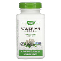 Nature’s Way, Valerian Root, 180 Vegetarian Capsules UPC 033674177082 | Hilife Vitamins