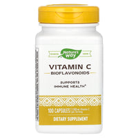 Nature’s Way, Vitamin C 500 w/Bioflavonoids, 100 Capsules UPC 033674403303 | Hilife Vitamins