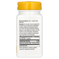 Nature’s Way, Niacin 100 mg, 100 Capsules UPC 033674404706 | Hilife Vitamins