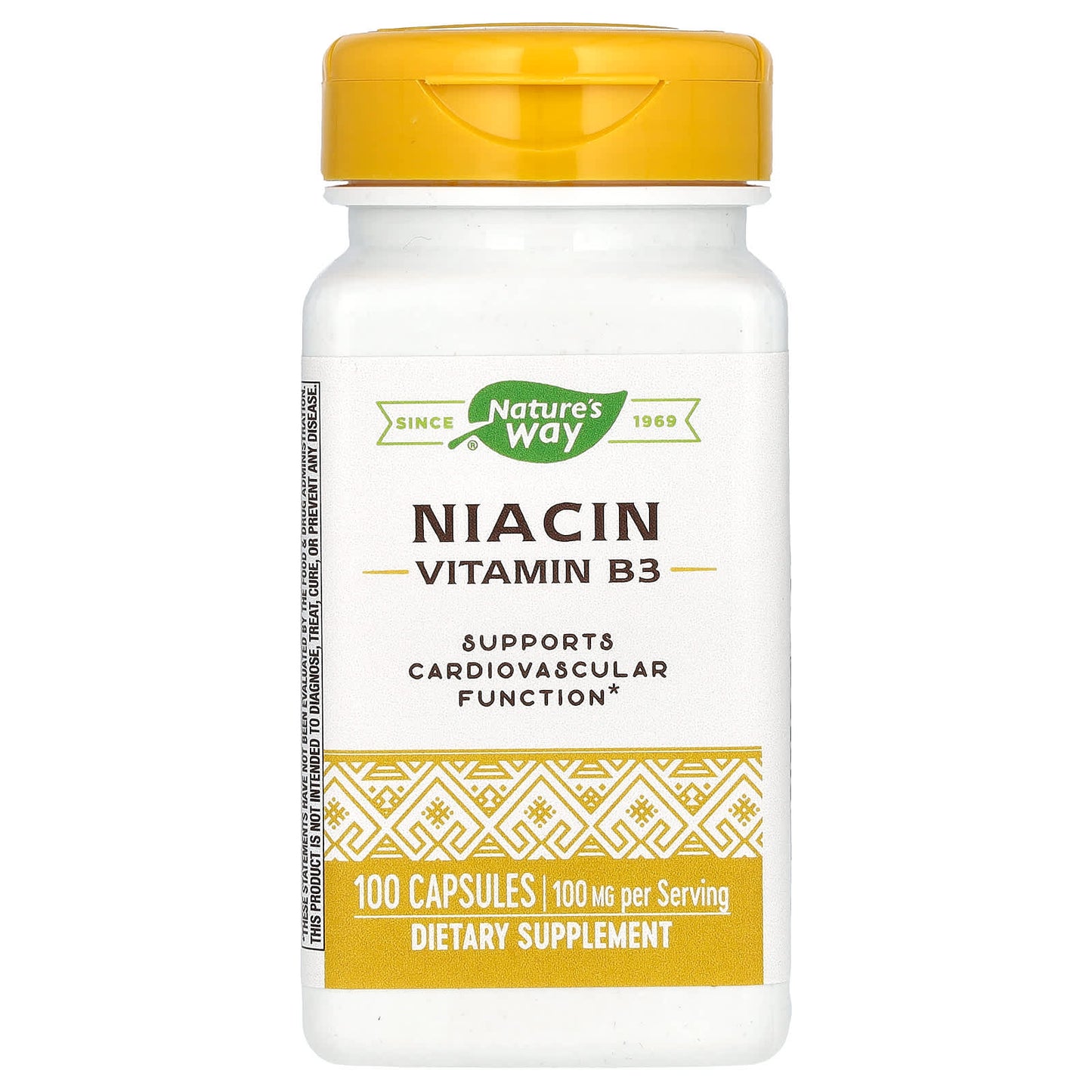 Nature’s Way, Niacin 100 mg, 100 Capsules UPC 033674404706 | Hilife Vitamins