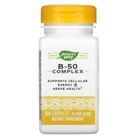 Nature’s Way, B-50 Complex, 100 Capsules UPC 033674405116 | Hilife Vitamins