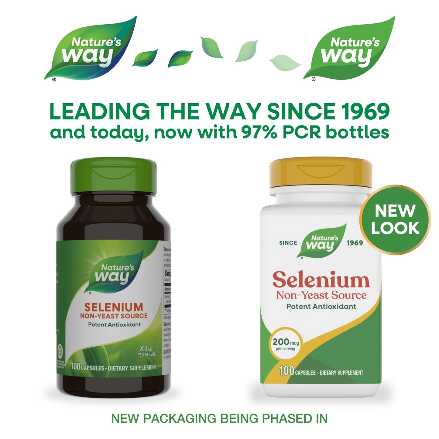 Nature’s Way, Selenium Yeast-Free 200 Mcg, 100 Capsules UPC 033674410813 | Hilife Vitamins