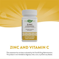 Nature’s Way, Zinc Lozenges, Wild Berry Flavored, 60 Lozenges UPC 033674410929 | Hilife Vitamins