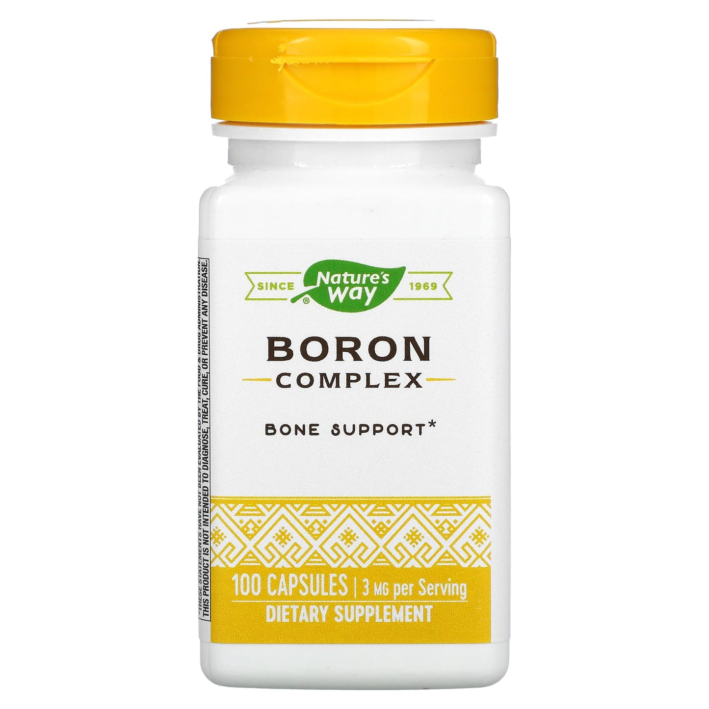 Nature’s Way, Boron Complex, 3 mg, 100 Capsules UPC 033674411018 | Hilife Vitamins