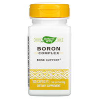Nature’s Way, Boron Complex, 3 mg, 100 Capsules UPC 033674411018 | Hilife Vitamins
