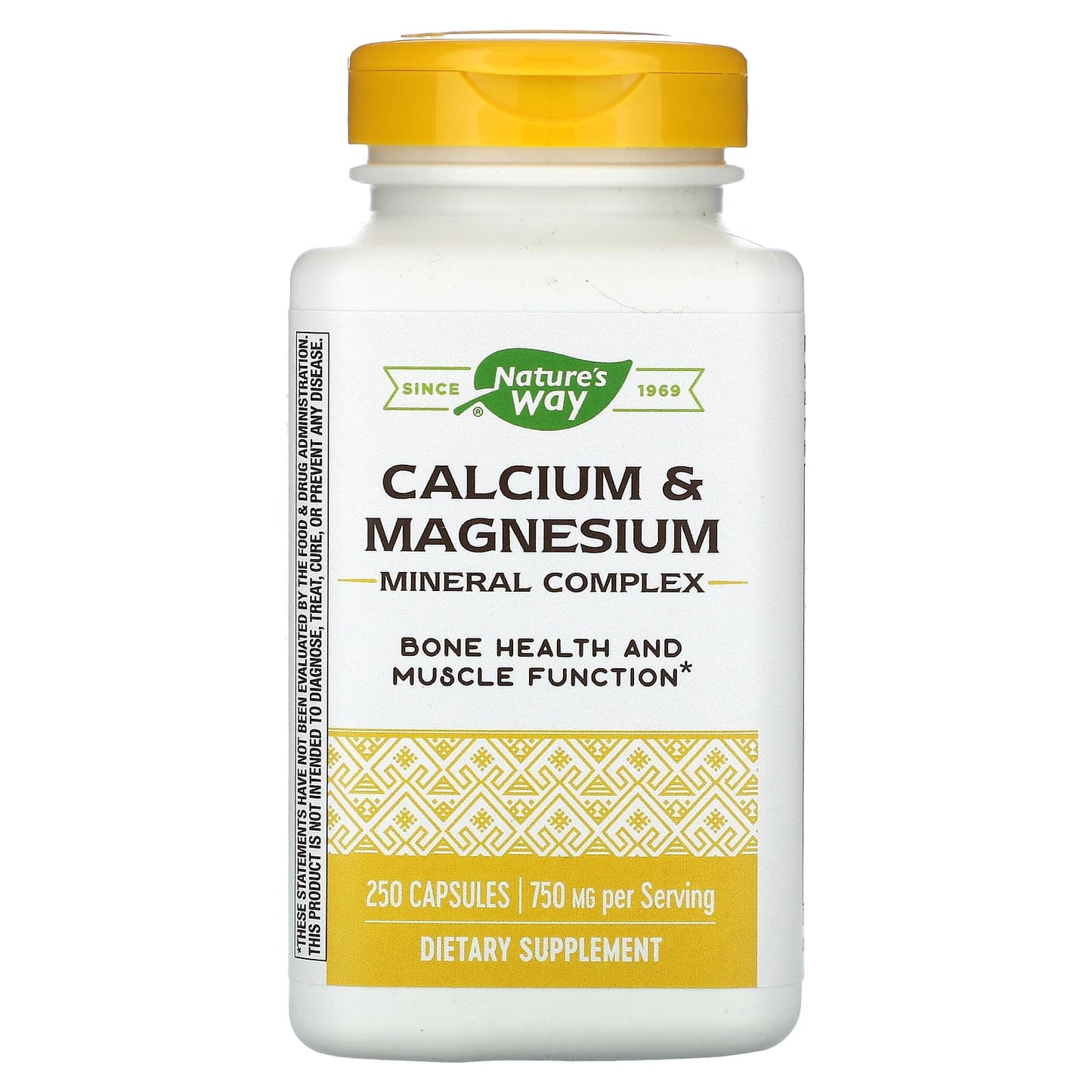 Nature’s Way, Calcium & Magnesium, 250 Capsules UPC 033674413111 | Hilife Vitamins