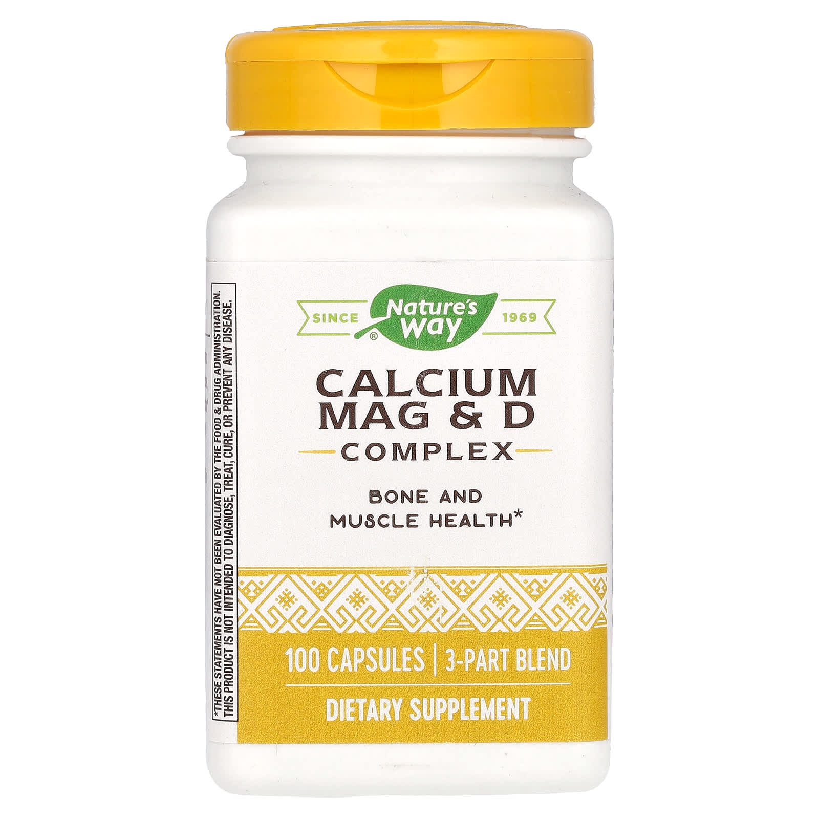Nature’s Way, Calcium Magnesium & Vitamin D, 100 Capsules UPC 033674414200 | Hilife Vitamins