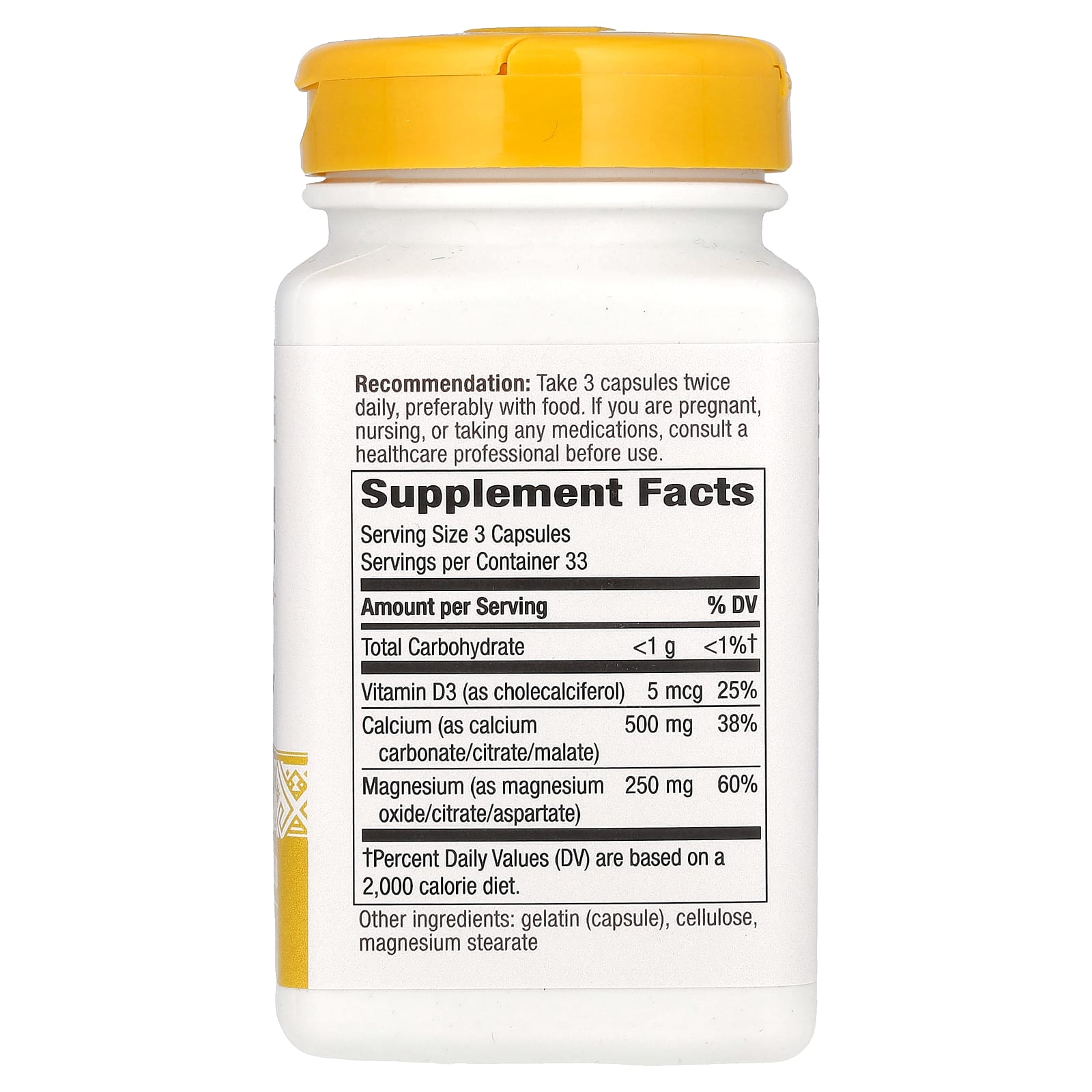 Nature’s Way, Calcium Magnesium & Vitamin D, 100 Capsules UPC 033674414200 | Hilife Vitamins