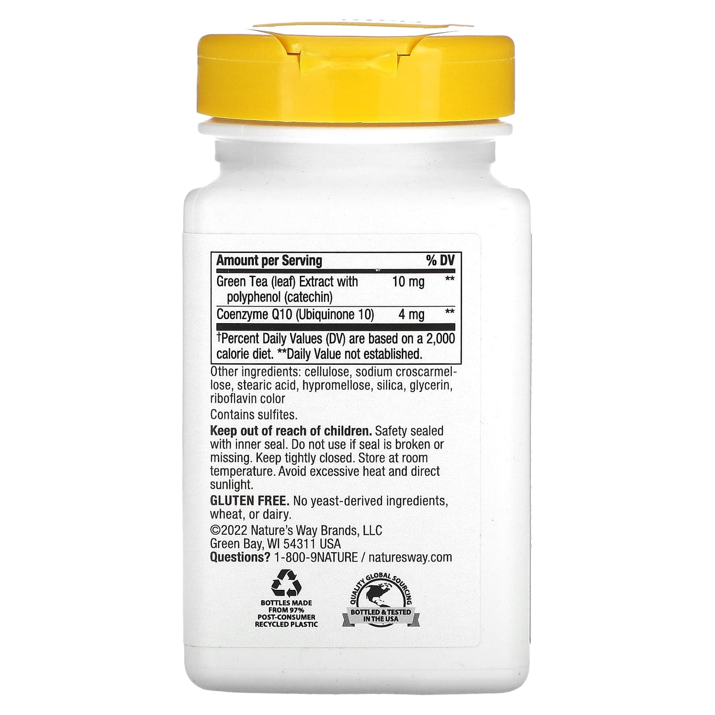 Nature’s Way, Antioxidant Formula, 100 Tablets UPC 033674451410 | HiLife Vitamins