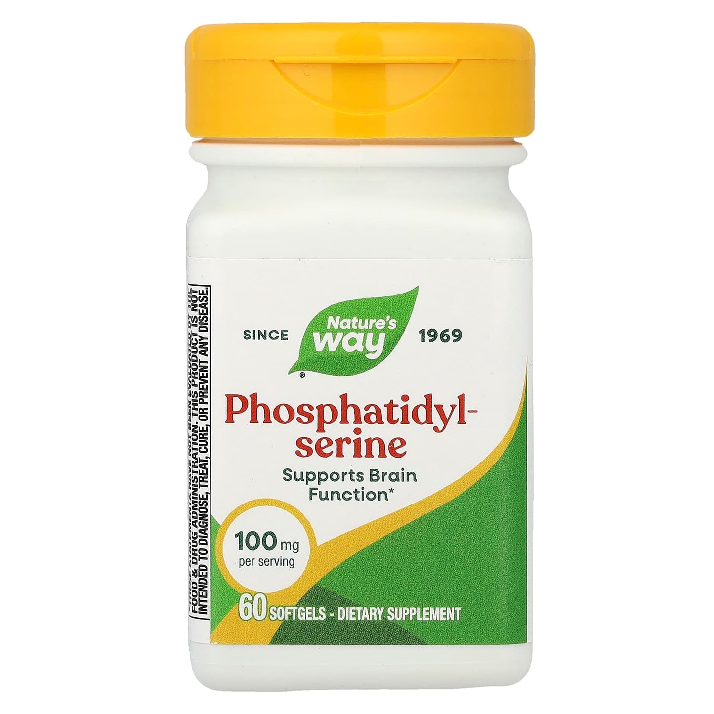 Nature’s Way, Phosphatidyl Serine, 60 Softgels UPC 033674451618 | Hilife Vitamins