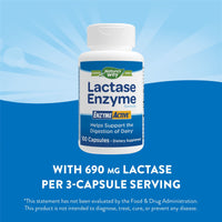 Nature’s Way, Lactase Enzyme, 100 Capsules UPC 033674471104 | Hilife Vitamins