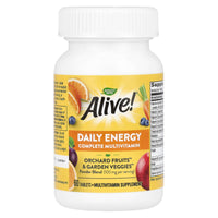 Nature’s Way, Alive! Daily Energy, 60 Tablets UPC 033674601921 | Hilife Vitamins