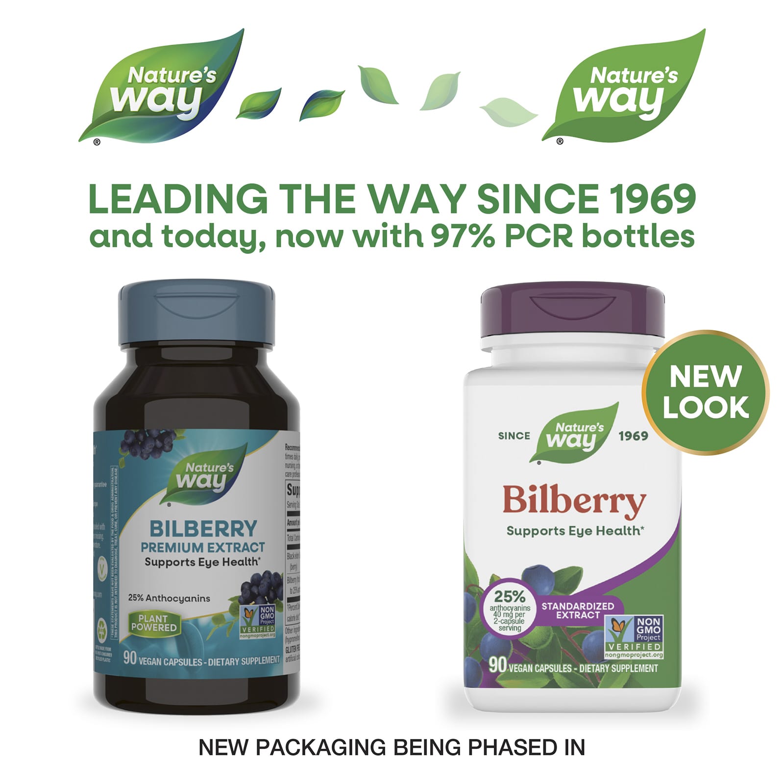 Nature’s Way, Bilberry, 90 Vegan Capsules UPC 033674605103 | Hilife Vitamins