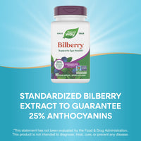 Nature’s Way, Bilberry, 90 Vegan Capsules UPC 033674605103 | Hilife Vitamins