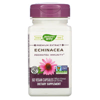 Nature’s Way, Echinacea Standardized Extract, 60 Vegetarian Capsules UPC 033674613009 | HiLife Vitamins