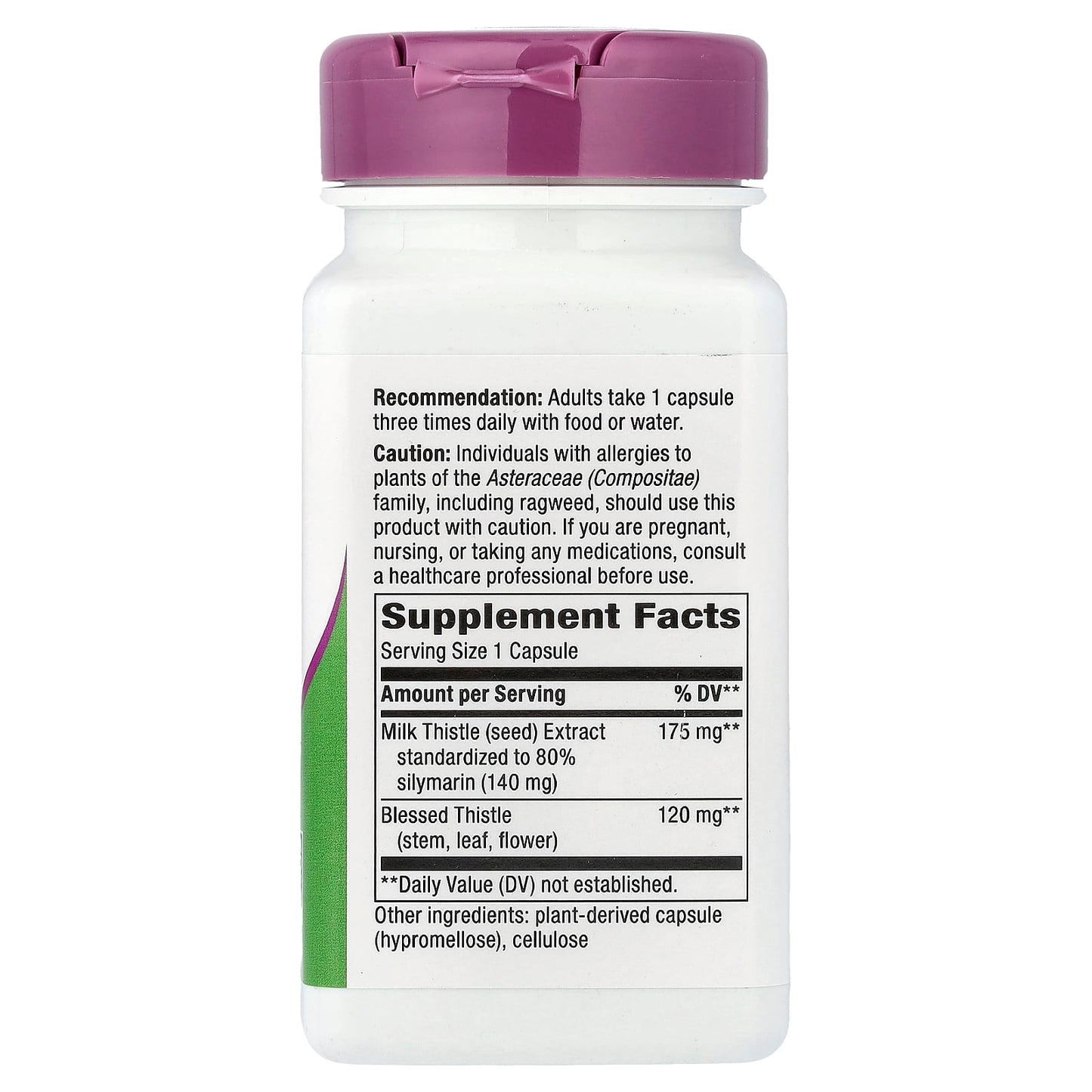 Nature’s Way, Milk Thistle Standardized Extract, 60 Vegetarian Capsules UPC 033674624005 | Hilife Vitamins