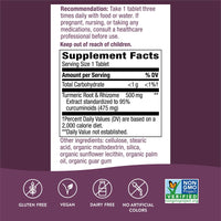 Nature’s Way, Turmeric Standardized Extract, 60 Tablets UPC 033674631003 | Hilife Vitamins