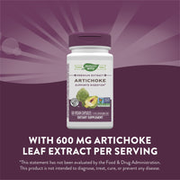 Nature’s Way, Artichoke Standardized Extract, 60 Vegetarian Capsules UPC 033674646007 | Hilife Vitamins