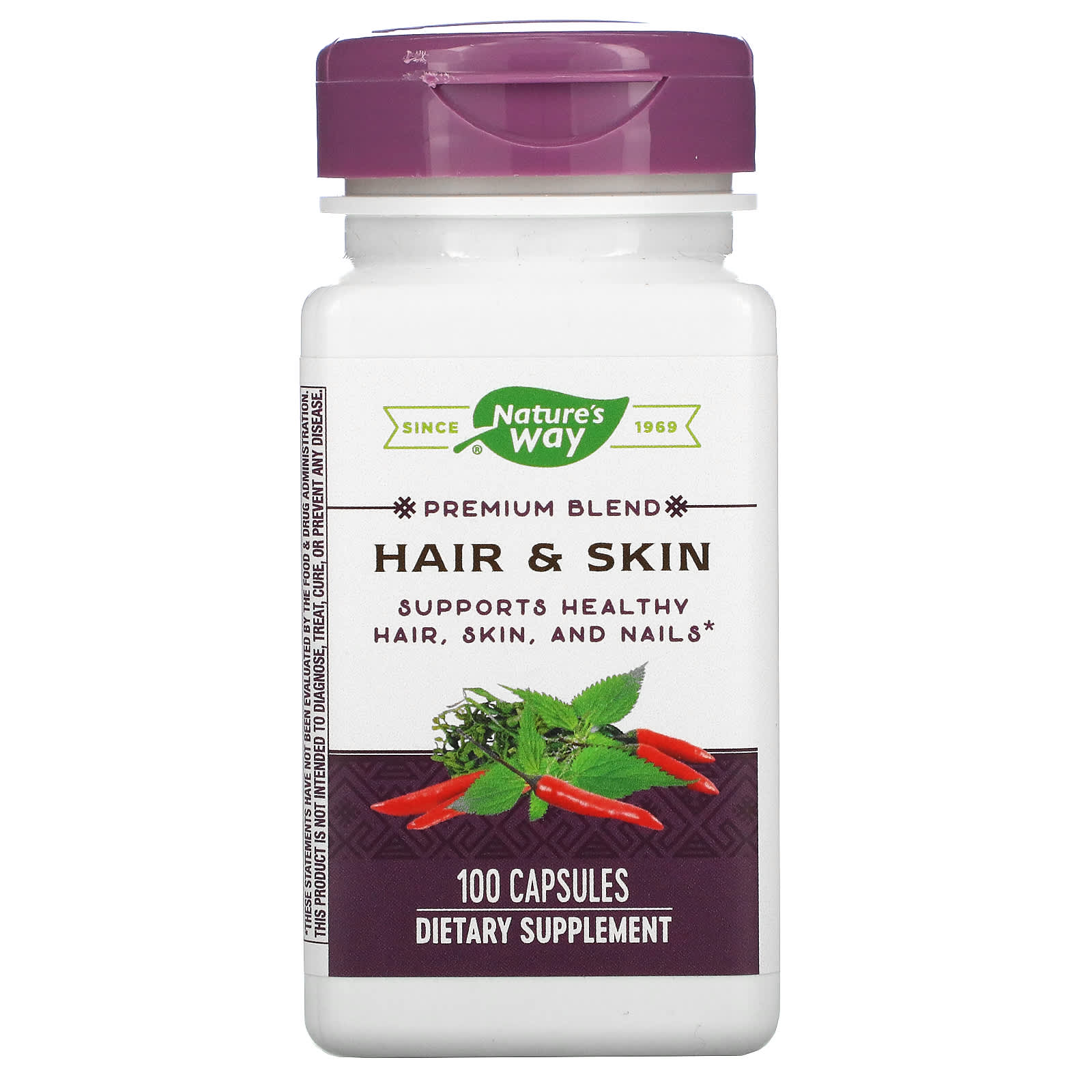Nature’s Way, Hair & Skin Formula, 100 Capsules UPC 033674792407 | HiLife Vitamins