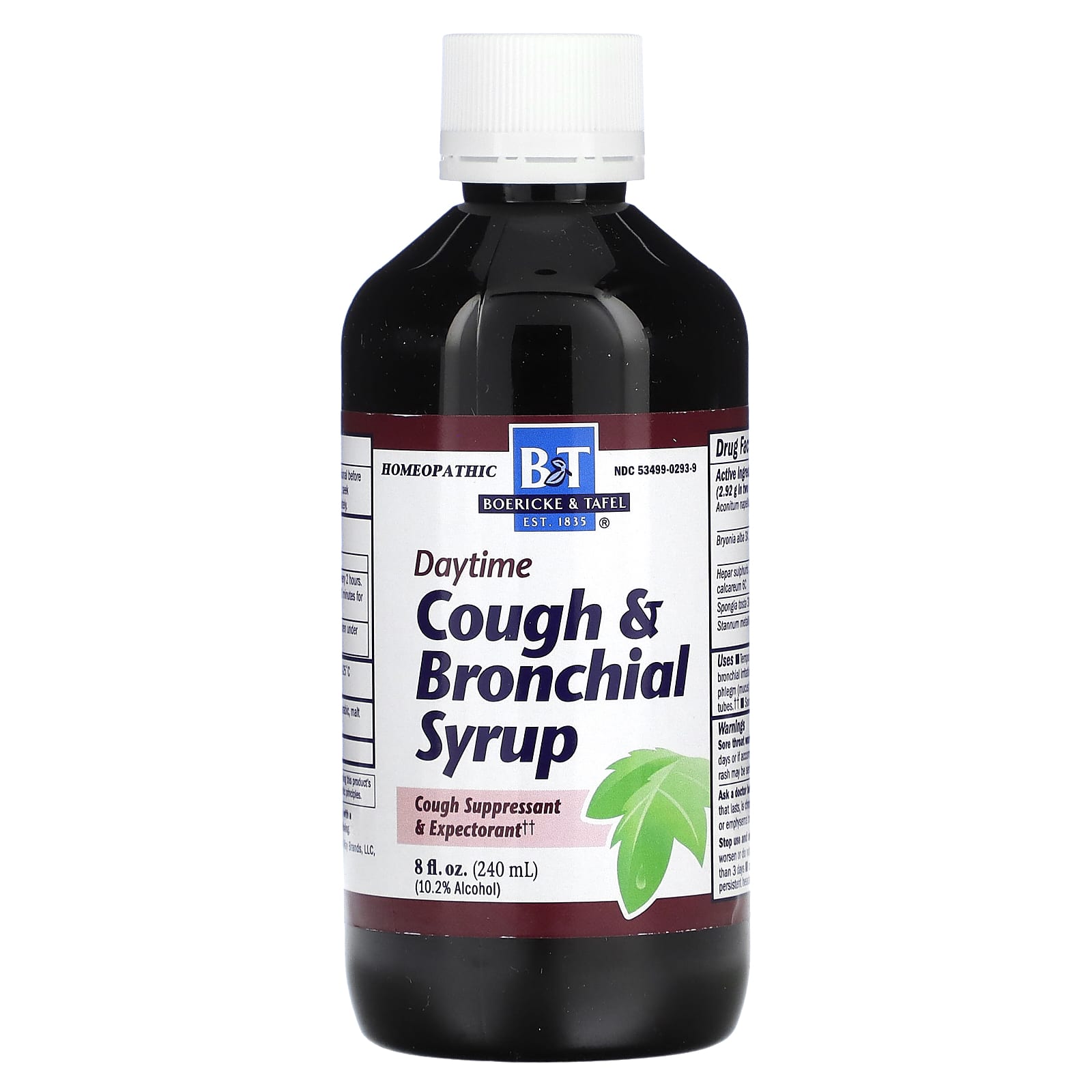 Nature’s Way, Cough & Bronchial Syrup, 8 Oz Syrup UPC 308079002940 | Hilife Vitamins