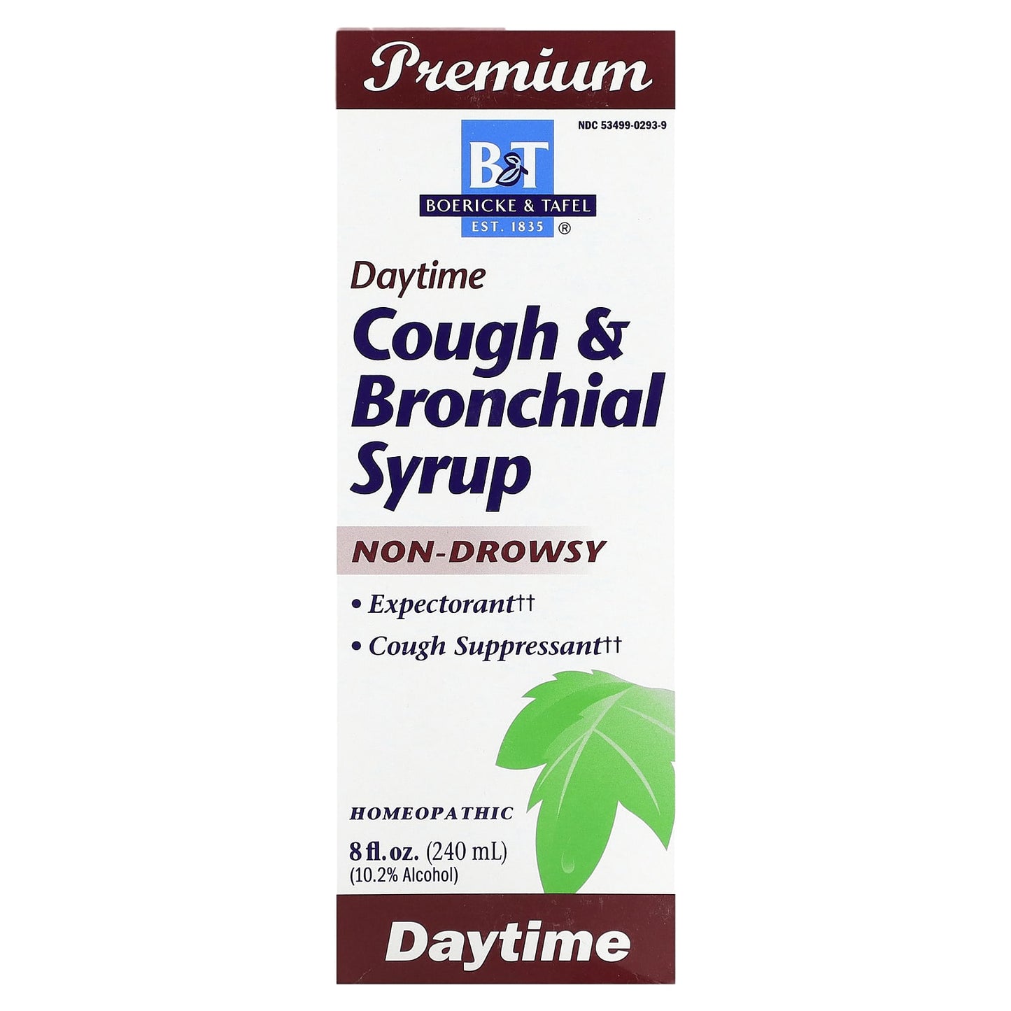 Nature’s Way, Cough & Bronchial Syrup, 8 Oz Syrup UPC 308079002940 | Hilife Vitamins