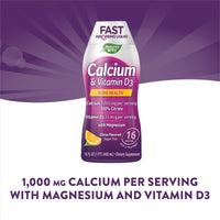 Nature’s Way, Calcium & Vitamin D3, Citrus, 16 fl oz (480 ml) UPC 371401388166 | HiLife Vitamins