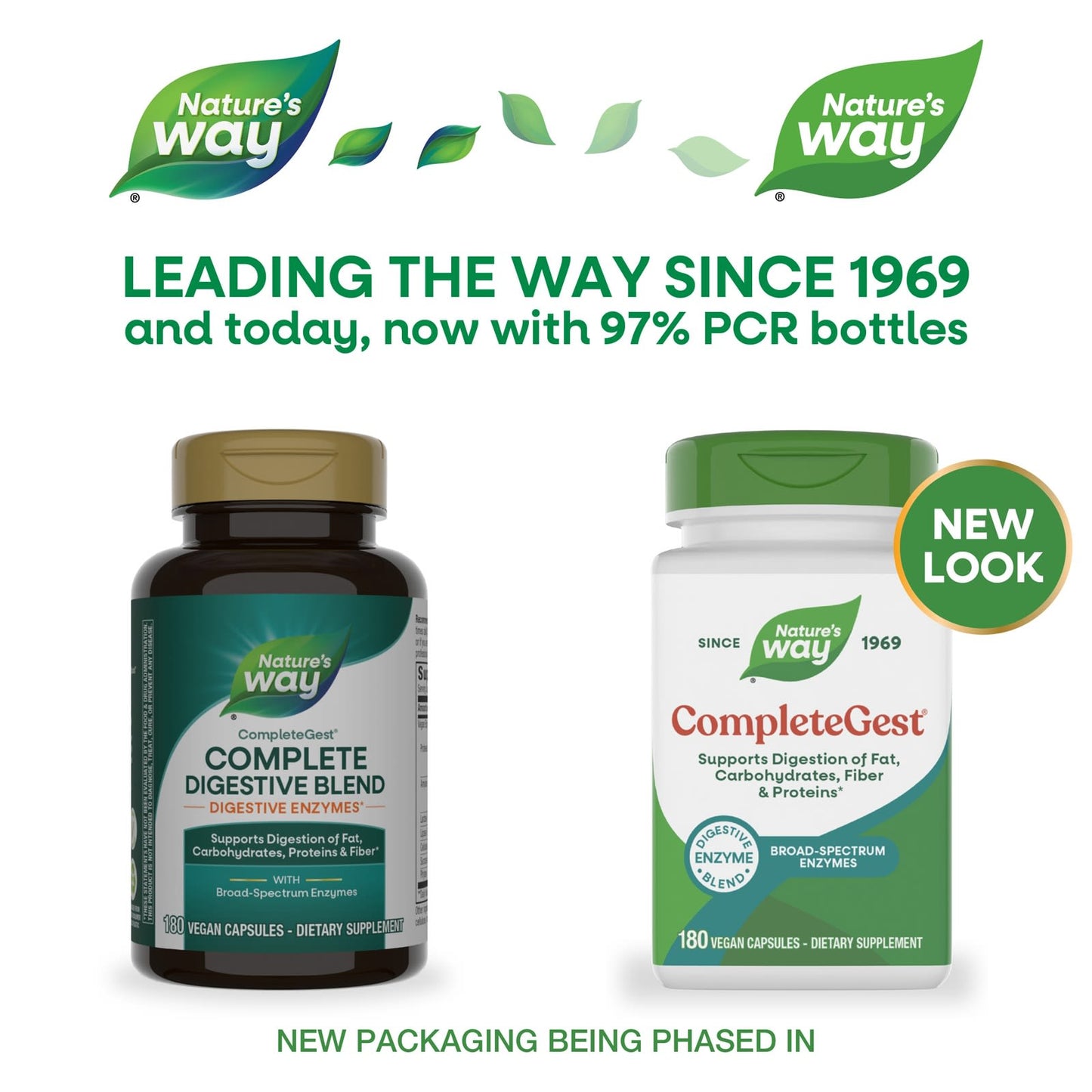 Nature’s Way, Completegest, 180 Vegan Capsules UPC 750856600182 | Hilife Vitamins