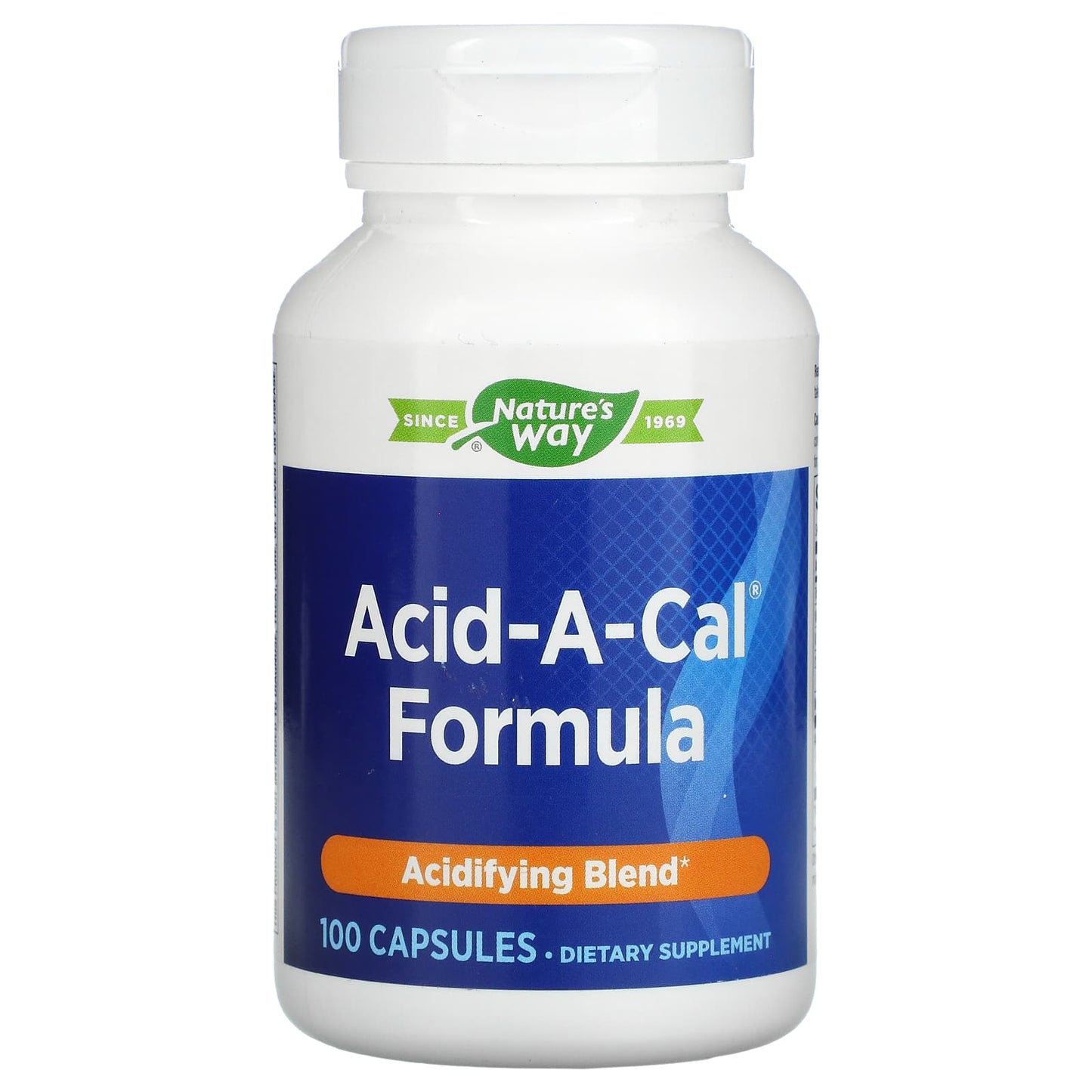 Nature’s Way, Acid-A-Cal, 100 Capsules UPC 763948011513 | Hilife Vitamins