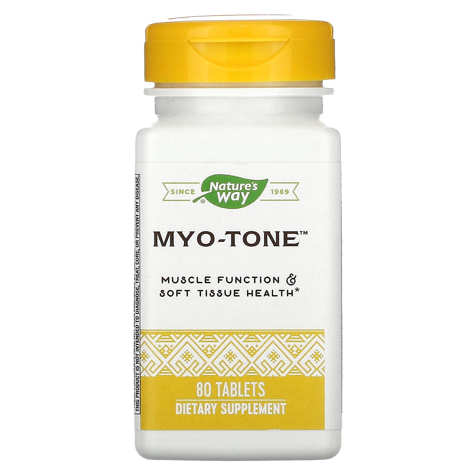 Nature’s Way, Myo-Tone, 80 Tablets UPC 763948015580 | Hilife Vitamins