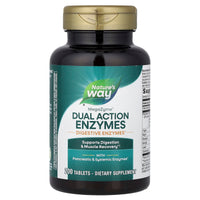 Nature’s Way, MegaZyme®, Dual Action Enzymes, 200 Tablets UPC 763948042500 | Hilife Vitamins