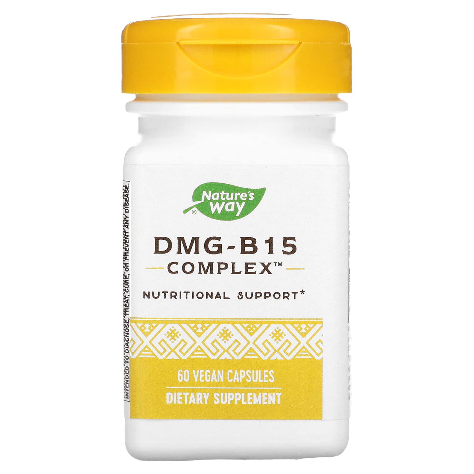 Nature’s Way, D mg-B15-Plus, 60 Vegetarian Capsules UPC 763948046065 | HiLife Vitamins
