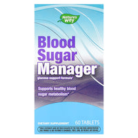 Nature’s Way, Blood Sugar Manager, 60 Tablets UPC 763948049066 | Hilife Vitamins