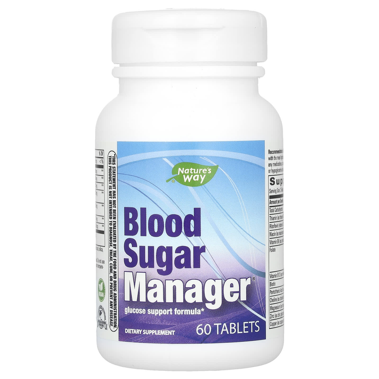 Nature’s Way, Blood Sugar Manager, 60 Tablets UPC 763948049066 | Hilife Vitamins