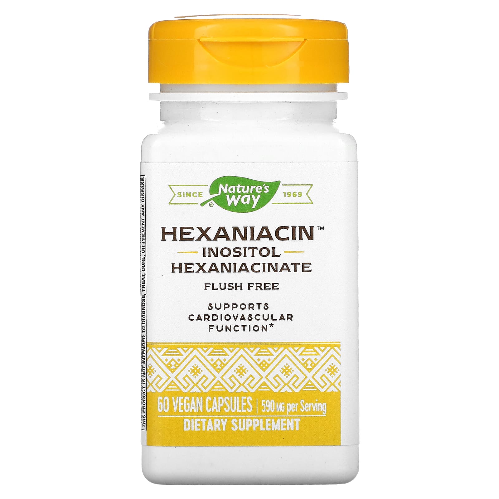 Nature’s Way, HexaNiacin Inositol Hexaniacinate, Flush-Free, 60 Vegan Capsules UPC 763948054060 | HiLife Vitamins