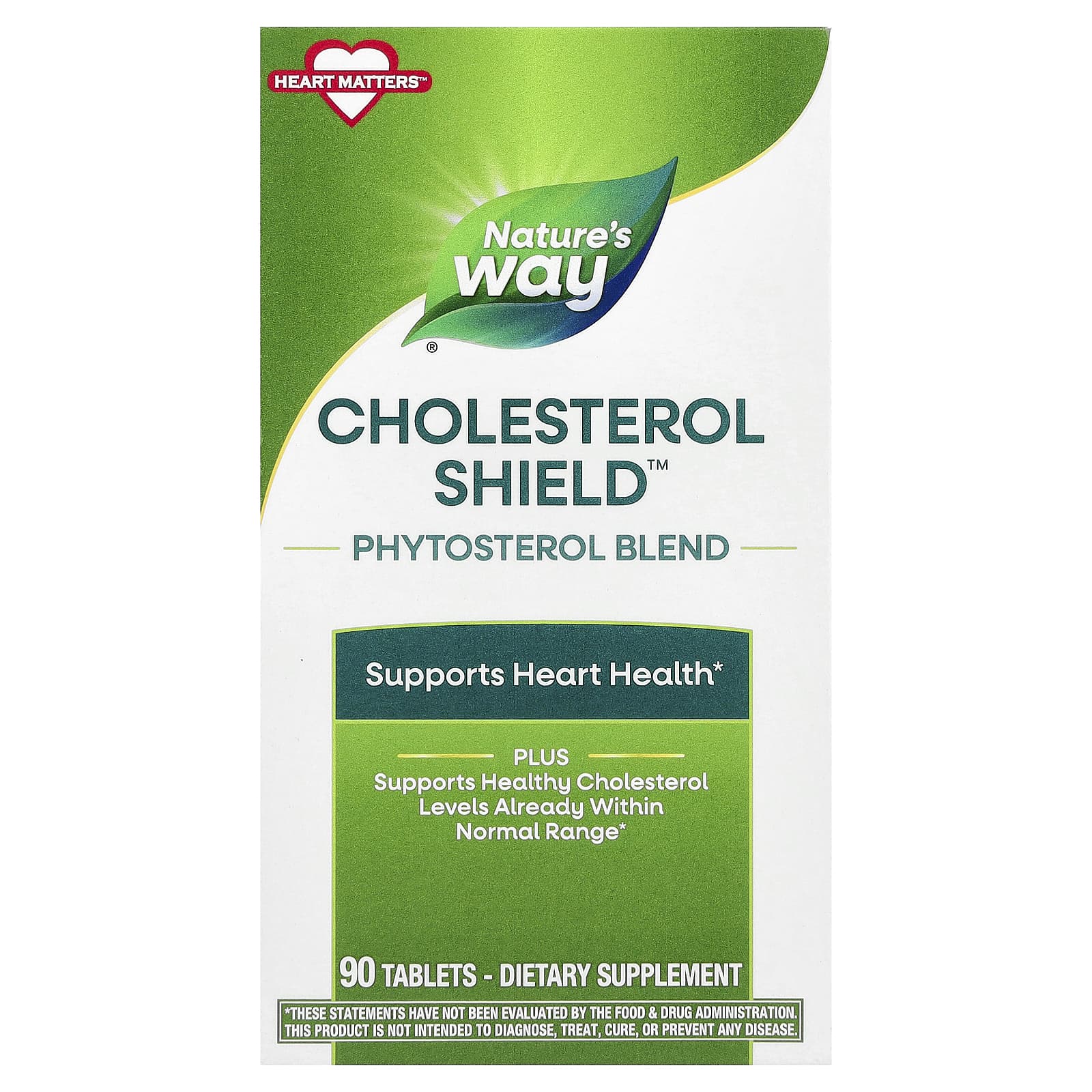 Nature’s Way, Cholesterol Shield, 90 Tablets UPC 763948055197 | Hilife Vitamins