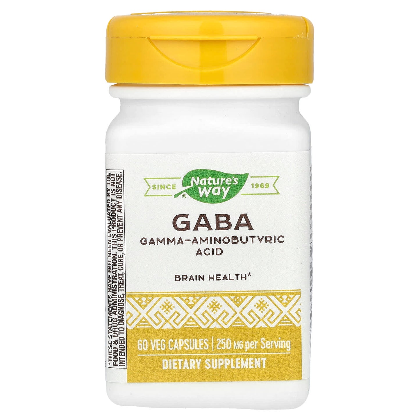 Nature’s Way, Gaba, 60 Capsules UPC 763948055265 | Hilife Vitamins