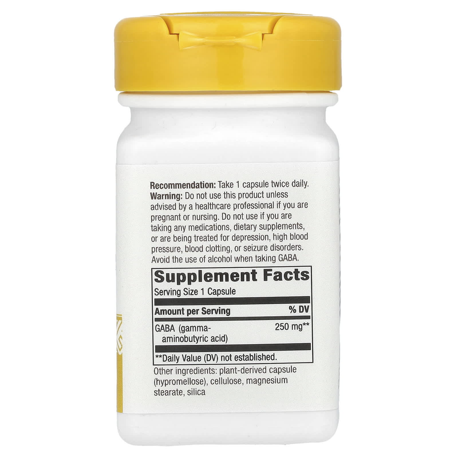 Nature’s Way, Gaba, 60 Capsules UPC 763948055265 | Hilife Vitamins