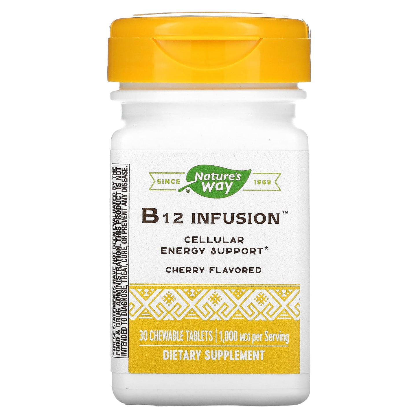 Nature’s Way, B-12 Infusion, 30 Tablets UPC 763948056231 | HiLife Vitamins